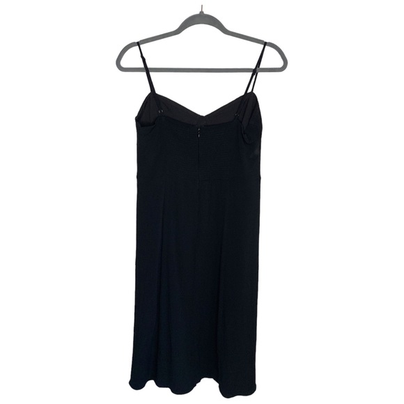 Sunday Best Aritzia Viola Midi Dress Slit Black Large - Picture 5 of 11